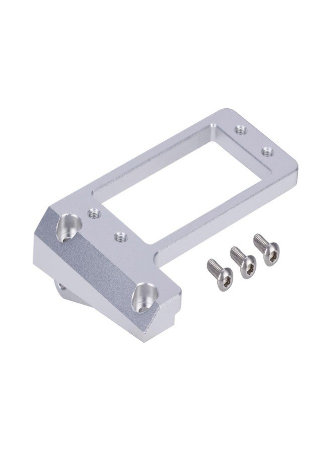 RCJUMPANT Capra servo Mount,Aluminum BTA F9 Servo Mount for 1/10 RC Crawler Car, Low Center of Gravity LCG Upgrade, Compatible with VP Capra F9 Offset Axle (Silver) - Image 1